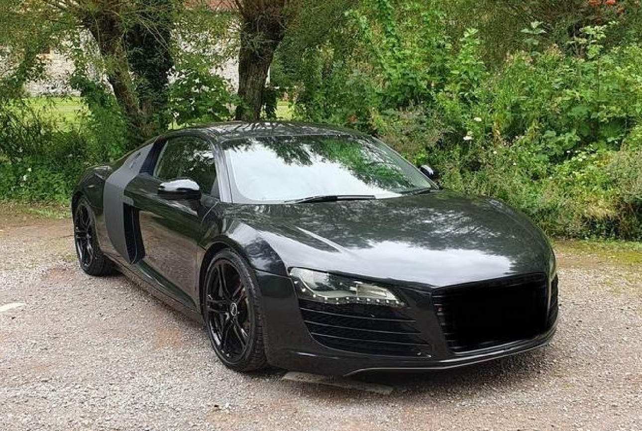 2007 Audi R8 Black
